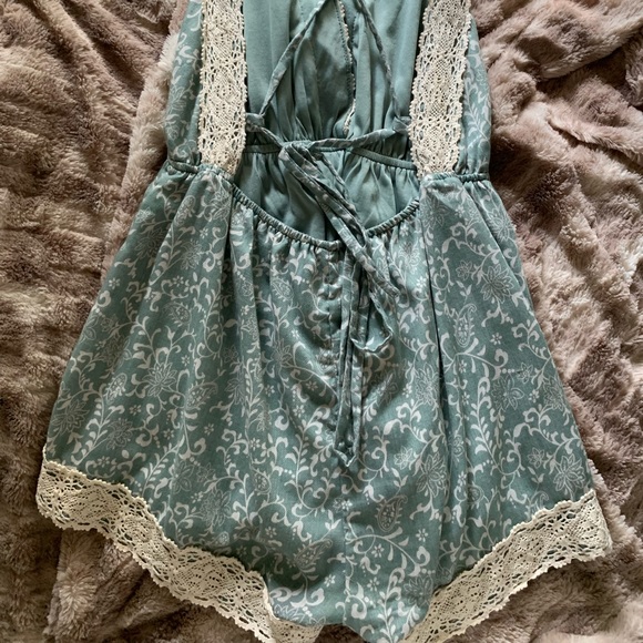 B-Sharp Open Back Romper - Picture 2 of 5